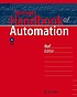 Springer handbook of automation by  Shimon Y Nof 
