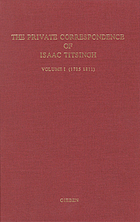The private correspondence of Isaac Titsingh
