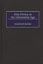 Data privacy in the information age