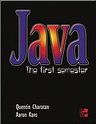 Java : the first semester
