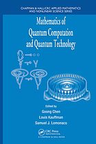 Mathematics of quantum computation and quantum technology