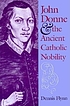John Donne and the ancient Catholic nobility