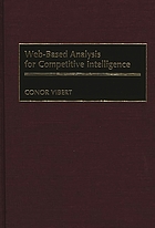 Web-based analysis for competitive intelligence