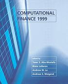 Computational finance 1999