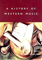 A history of western music