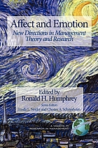 Affect and emotion : new directions in management : theory and research
