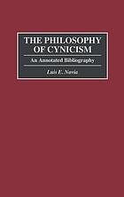 The philosophy of cynicism : an annotated bibliography