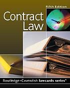 Contract law.