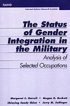 The status of gender integration in the military : analysis of selected occupations