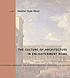 The culture of architecture in Enlightenment Rome