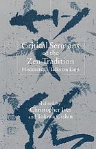 Critical sermons of the Zen tradition : Hisamatsu's talks on Linji
