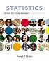Statistics : a tool for social research by  Joseph F Healey 