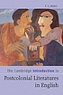 The Cambridge introduction to postcolonial literatures in English