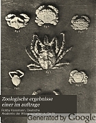 Zoologische ergebnisse einer im auftrage