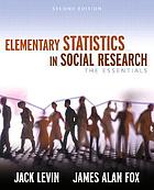 Elementary statistics in social research : the essentials