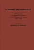 Economic methodology : a bibliography with references... 著者： Deborah A Redman