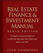 Real estate finance & investment manual