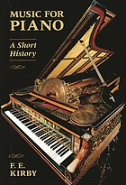 Music for piano : a short history