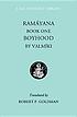 Rāmāyaṇa. Book one, Boyhood by  Vālmīki. 