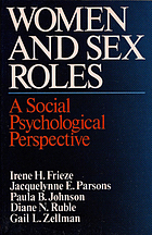 Women and sex roles : a social psychological perspective