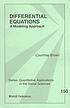 Differential equations : a modeling approach