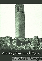 Am Euphrat und Tigris : reisenotizen aus dem winter 1897-1898.