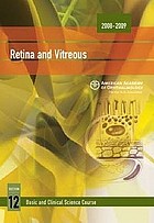 Retina and vitreous, 2008-2009.