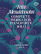 Complete works for pianoforte solo. v. 2