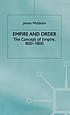 Empire and order : the concept of empire, 800-1800 by James Muldoon