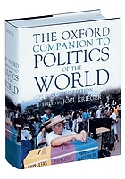 The Oxford companion to politics of the world