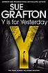 Y is for yesterday Autor: Sue Grafton