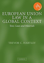 European Union law in a global context : text, cases, and materials