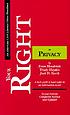 Your right to privacy : a basic guide to legal rights in an information society