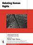 Debating human rights : critical essays from the... by Peter Van Ness