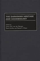 The Darwinian heritage and sociobiology