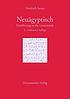 Einführung in die Grammatik des Neuägyptischen door Friedrich Junge