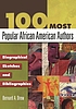 100 most popular African American authors : biographical... door Bernard A Drew
