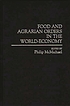 Food and agrarian orders in the world-economy de Philip McMichael