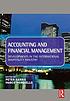 Accounting and financial management : developments... de Peter J Harris