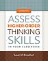 How to assess higher-order thinking skills in... by  Susan M Brookhart 