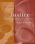 Justice : alternative political perspectives de James P Sterba