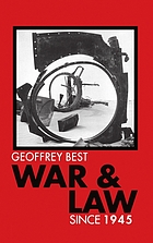 War and law since 1945