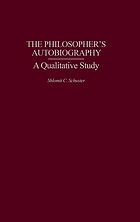 The philosopher's autobiography : a qualitative study