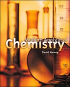 Modern analytical chemistry