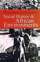 Social history and African environments