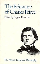 The Relevance of Charles Peirce