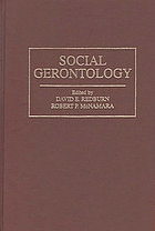 Social gerontology