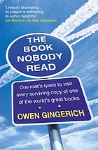 The book nobody read : chasing the revolutions of Nicolaus Copernicus