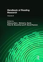 Handbook of reading research