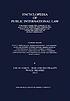 Encyclopedia of public international law. 4, Use... by Rudolf Bernhardt